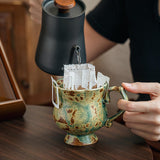 Maxbell Ceramic Mug Decorative with Large Handle for Home Office Gift Coffee Tea Cup