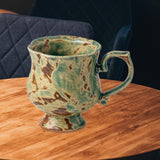 Maxbell Ceramic Mug Decorative with Large Handle for Home Office Gift Coffee Tea Cup