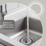 Maxbell Kitchen Sink Strainer Practical Wash Basin Filter for Bathroom Bathtub Hotel