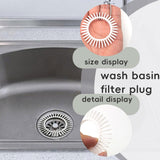 Maxbell Kitchen Sink Strainer Practical Wash Basin Filter for Bathroom Bathtub Hotel