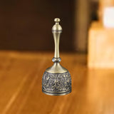 Maxbell Hand Cranked Bell Modern Collectible Lunch Bells for Party Classroom Meeting Type A