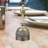 Maxbell Hand Cranked Bell Modern Collectible Lunch Bells for Party Classroom Meeting Type A