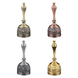 Maxbell Hand Cranked Bell Modern Collectible Lunch Bells for Party Classroom Meeting Type A