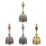 Maxbell Hand Cranked Bell Modern Collectible Lunch Bells for Party Classroom Meeting Type A