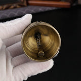 Maxbell Hand Cranked Bell Modern Collectible Lunch Bells for Party Classroom Meeting Type A