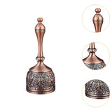 Maxbell Hand Cranked Bell Modern Collectible Lunch Bells for Party Classroom Meeting Type B