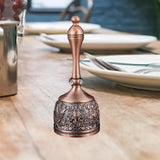 Maxbell Hand Cranked Bell Modern Collectible Lunch Bells for Party Classroom Meeting Type B