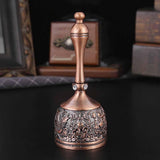 Maxbell Hand Cranked Bell Modern Collectible Lunch Bells for Party Classroom Meeting Type B