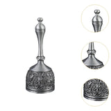 Maxbell Hand Cranked Bell Modern Collectible Lunch Bells for Party Classroom Meeting Type C