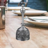 Maxbell Hand Cranked Bell Modern Collectible Lunch Bells for Party Classroom Meeting Type C