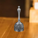 Maxbell Hand Cranked Bell Modern Collectible Lunch Bells for Party Classroom Meeting Type C