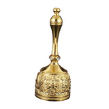 Maxbell Hand Cranked Bell Modern Collectible Lunch Bells for Party Classroom Meeting Type D