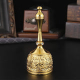 Maxbell Hand Cranked Bell Modern Collectible Lunch Bells for Party Classroom Meeting Type D