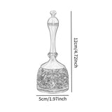 Maxbell Hand Cranked Bell Modern Collectible Lunch Bells for Party Classroom Meeting Type D