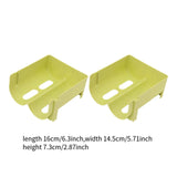 Maxbell 2x Bottle Holder Fridge Organizer Bottle Rack for Fridge Refrigerator Pantry