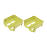 Maxbell 2x Bottle Holder Fridge Organizer Bottle Rack for Fridge Refrigerator Pantry