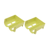Maxbell 2x Bottle Holder Fridge Organizer Bottle Rack for Fridge Refrigerator Pantry