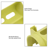 Maxbell 2x Bottle Holder Fridge Organizer Bottle Rack for Fridge Refrigerator Pantry