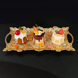 Maxbell Fruits Serving Tray Fashion Nut Storage Tray for Table Household Living Room