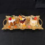 Maxbell Fruits Serving Tray Fashion Nut Storage Tray for Table Household Living Room