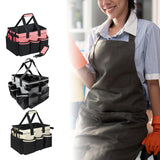 Maxbell Cleaning Tool Organizer Cleaners Multipurpose Portable Cleaning Supplies Bag Pink