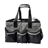 Maxbell Cleaning Tool Organizer Cleaners Multipurpose Portable Cleaning Supplies Bag Gray