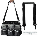 Maxbell Cleaning Tool Organizer Cleaners Multipurpose Portable Cleaning Supplies Bag Gray