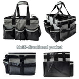 Maxbell Cleaning Tool Organizer Cleaners Multipurpose Portable Cleaning Supplies Bag Gray
