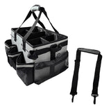 Maxbell Cleaning Tool Organizer Cleaners Multipurpose Portable Cleaning Supplies Bag Gray