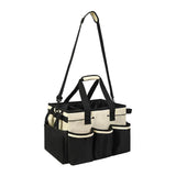 Maxbell Cleaning Tool Organizer Cleaners Multipurpose Portable Cleaning Supplies Bag White