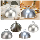 Maxbell Burger Cover Practical Cheese Melting Dome for Sandwiches Cheeseburger Steak Style A