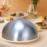Maxbell Burger Cover Practical Cheese Melting Dome for Sandwiches Cheeseburger Steak Style A