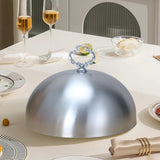 Maxbell Burger Cover Practical Cheese Melting Dome for Sandwiches Cheeseburger Steak Style A