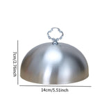Maxbell Burger Cover Practical Cheese Melting Dome for Sandwiches Cheeseburger Steak Style A