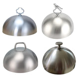 Maxbell Burger Cover Practical Cheese Melting Dome for Sandwiches Cheeseburger Steak Style A
