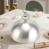 Maxbell Burger Cover Practical Cheese Melting Dome for Sandwiches Cheeseburger Steak Style B