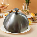 Maxbell Burger Cover Practical Cheese Melting Dome for Sandwiches Cheeseburger Steak Style C