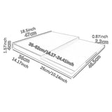 Maxbell Microwave Stand Office Pot Rack Spice Stand Kitchen Appliance Storage Holder white