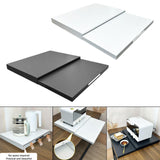 Maxbell Microwave Stand Office Pot Rack Spice Stand Kitchen Appliance Storage Holder white