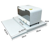 Maxbell Microwave Stand Office Pot Rack Spice Stand Kitchen Appliance Storage Holder white