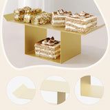 Maxbell 2 Tier Cupcake Stand Organizer Dessert Stand for Wedding Events Celebrations