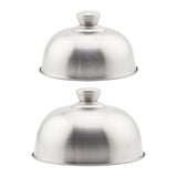 Maxbell Melting Dome Burger Cover Flat Top Griddle Lid for Picnic Steak Dinner Party 17.4x7.2cm