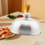 Maxbell Melting Dome Burger Cover Flat Top Griddle Lid for Picnic Steak Dinner Party 17.4x7.2cm