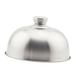 Maxbell Melting Dome Burger Cover Flat Top Griddle Lid for Picnic Steak Dinner Party 19.5x8.2cm