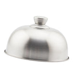 Maxbell Melting Dome Burger Cover Flat Top Griddle Lid for Picnic Steak Dinner Party 19.5x8.2cm