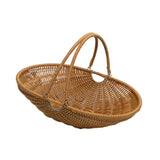 Maxbell PP Material Picnic Storage Basket for Vegetable Fruit Sturdy Multifunctional Size M