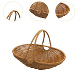 Maxbell PP Material Picnic Storage Basket for Vegetable Fruit Sturdy Multifunctional Size M