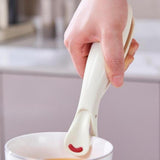 Maxbell Bowl Clamp Holder Anti Scald Ergonomic Anti Scalding Clip for Oven white