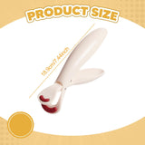 Maxbell Bowl Clamp Holder Anti Scald Ergonomic Anti Scalding Clip for Oven white