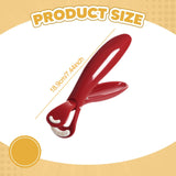 Maxbell Bowl Clamp Holder Anti Scald Ergonomic Anti Scalding Clip for Oven red